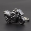 Motorcycle, realistic small keychain, metal pendant, 3D, Birthday gift