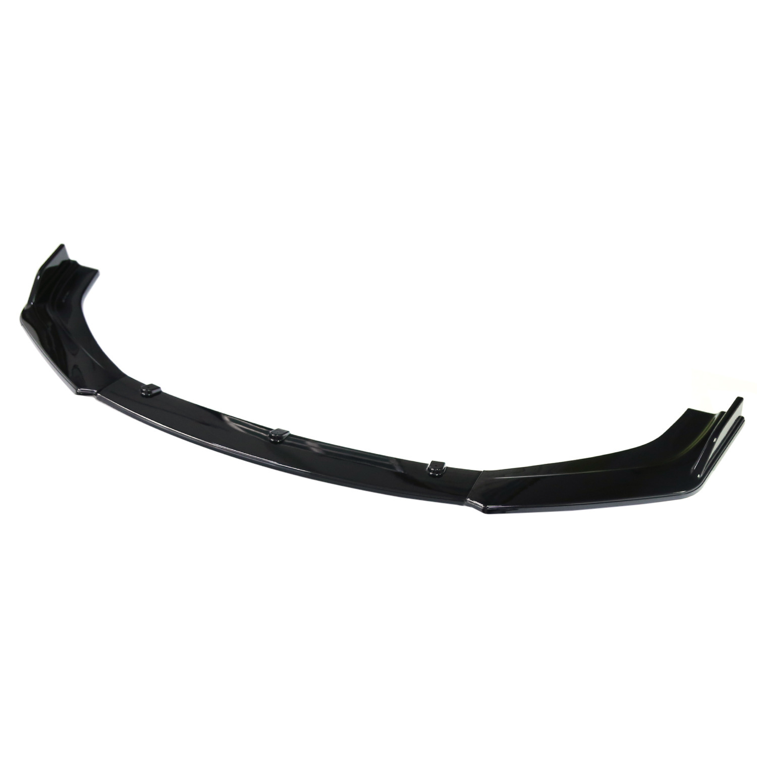 Universal Car Front Spoiler Three-Section Front Lip Front Chin Front Bumper Carbon Fiber Pattern Large and Small Surround Spoiler Modification