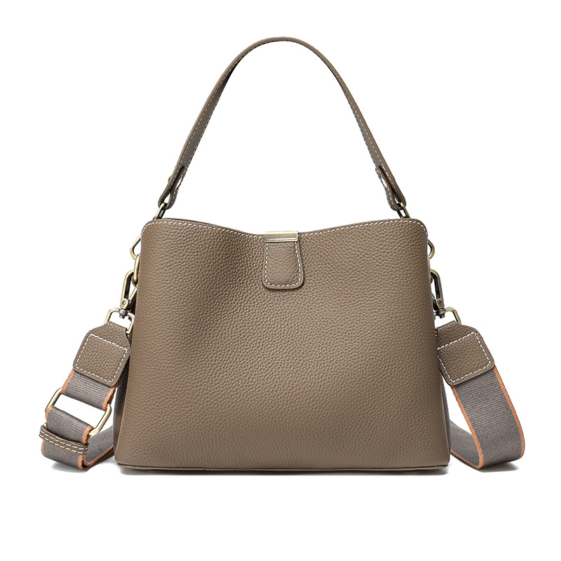 Genuine Leather Women's Crossbody Bag Versatile Shoulder Handbag_voghion.com