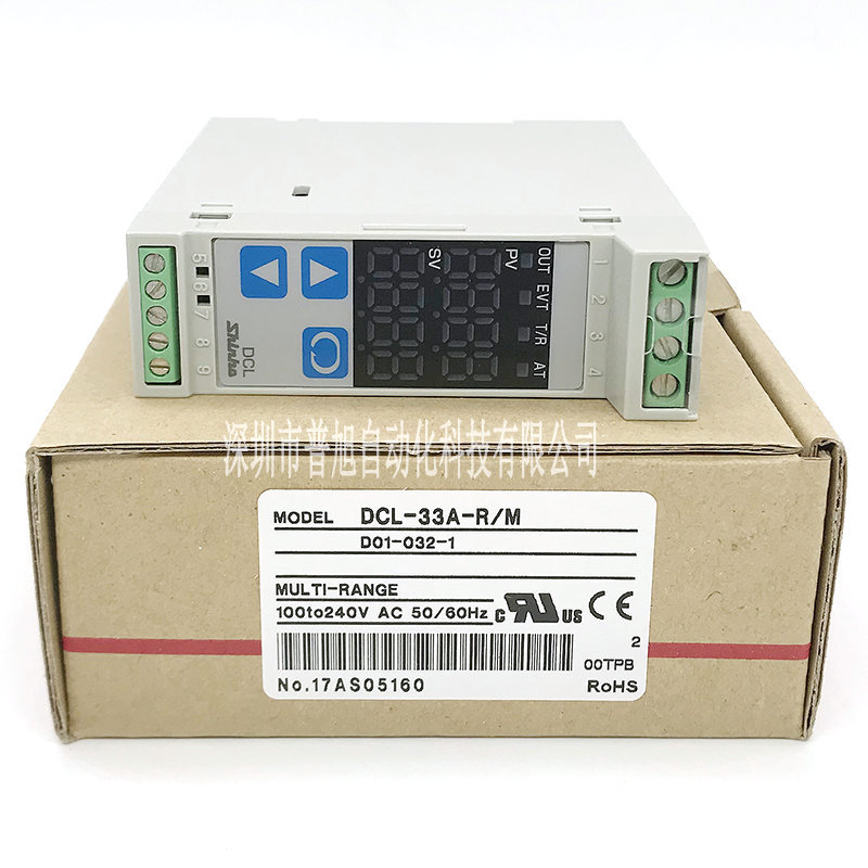 全新DCL-33A-R/M日本神港DIN导轨安装温度变送器shinko温度控制表