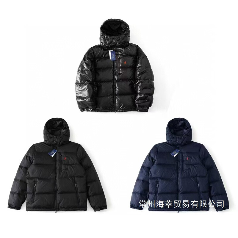 Kuajing/Ralph Lauren Men's and Women's Winter down Jacket with Detachable Hood, Windproof and Waterproof Wholesale Kuajing/Ralph Lauren Men's and Women's Winter down Jacket with Detachable Hood, Windproof and Waterproof Wholesale