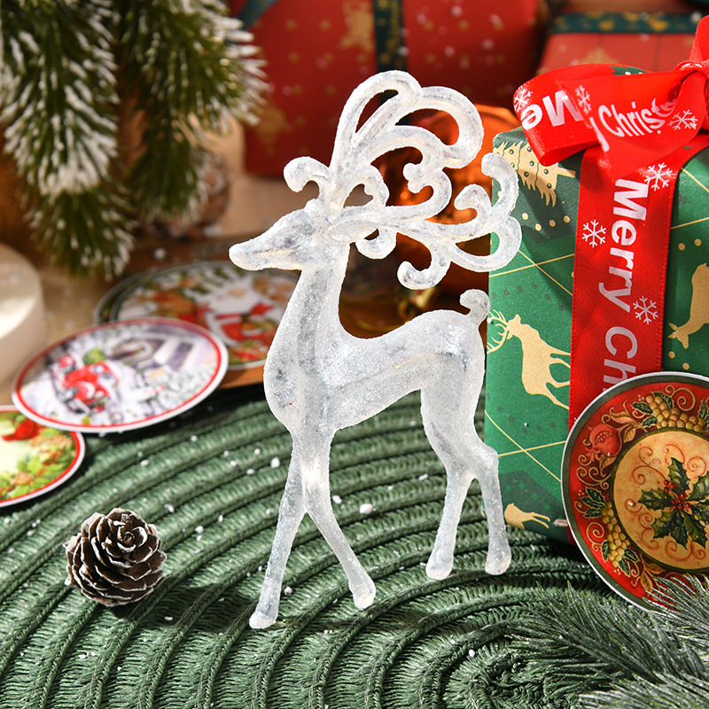 Decoración de Navidad copo de nieve colgante de árbol de Navidad 12CM copo de nieve tridimensional de productos de Navidad en stock image 9