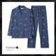Men's Pajamas Spring and Autumn Youth 2023 New 100% Cotton Long Sleeve Outwear Spring and Summer Home Clothes