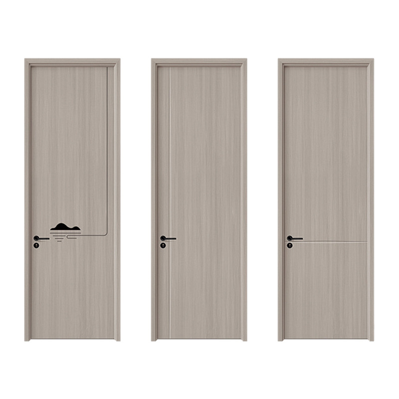 Puerta de madera sin pintura puerta de hotel puerta de ingeniería puerta de madera puerta de dormitorio insonorizada puerta de dormitorio puerta de madera sólida puerta de conjunto