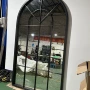 入户客厅展厅弧形屏风