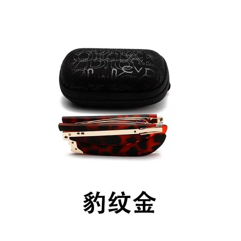新款360度旋转防蓝光老花镜高清混搭便携式折叠老人超轻老花眼镜|undefined