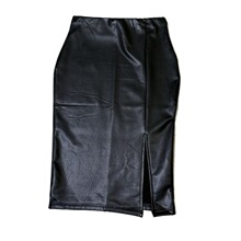 Q 91921 Acetate Satin High Waist Skirt �����������ȹ