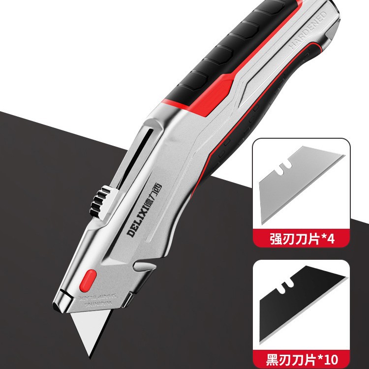 Cuchillo multiusos plegable de alta resistencia cuchillo eléctrico industrial para cables papel tapiz hoja retráctil