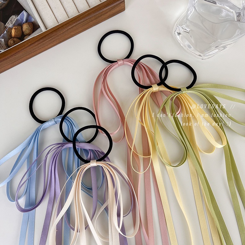 Fairy Style Bow Knot Cloth Hair Tie display picture 1