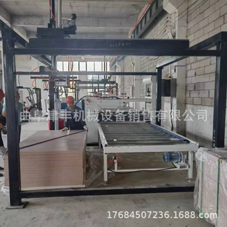 玻镁板复合彩钢板平贴机 PET高光肤感膜覆膜机 PUR热熔胶贴面机