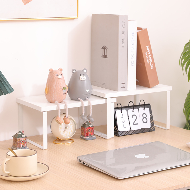 Wooden Storage Rack, Creative Wall Crafts Display Rack, Iron and Wood Combination Storage and Organization Rack, Kitchen Storage