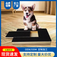 木製犬用爪とぎボード、引き出し式、サンドペーパー付き犬用爪とぎボード、引き出し式フードボックス、犬用遊び爪とぎボード