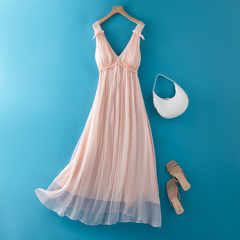 Silk solid color tank top