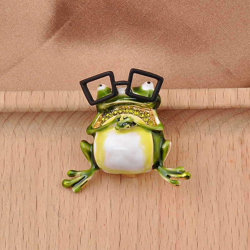 Fashion Frog Alloy Unisex Brooches display picture 4