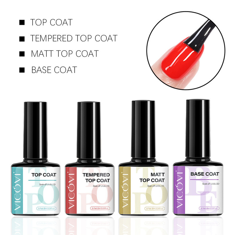 Nail art removable primer tempered structure seal layer nail gel matte matte matte finish paint nail polish factory wholesale