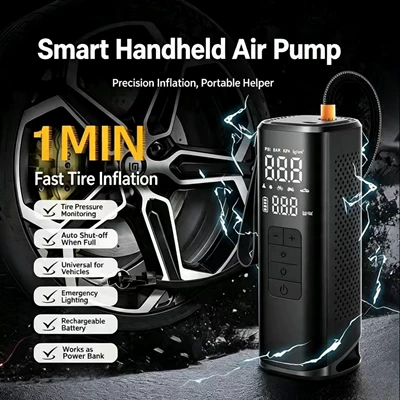 multifunctional inflator with automatic: Hava nasosu