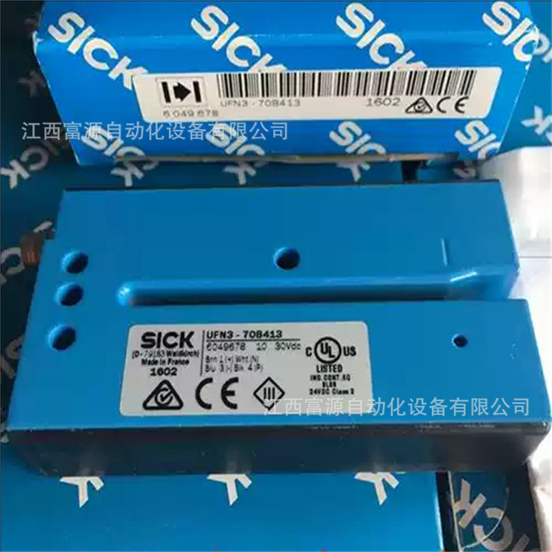 西克SICK UFN3-70B413 透明标签传感器 超声波槽型 全新现货议价