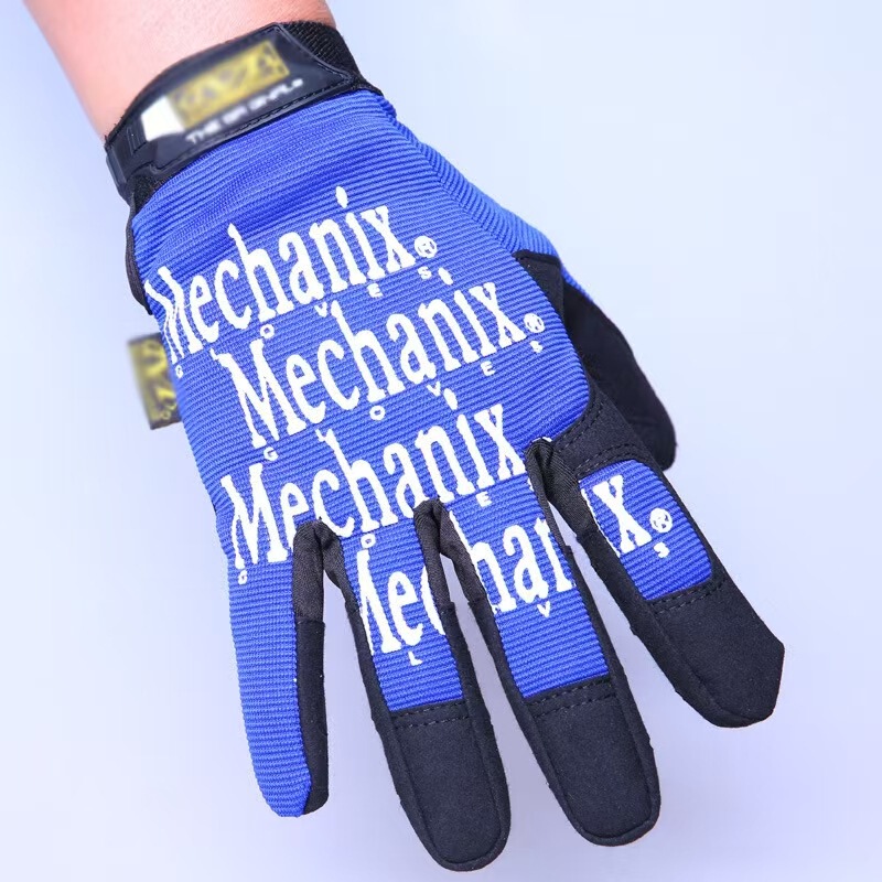 Mechanix シール テクニシャン オリジナル ベーシック ブラック ロング フィンガー グローブ 通気性のある屋外保護戦術ハンド|undefined