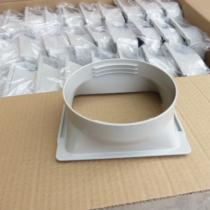 Мобильный кондиционер выхлопная труба выхлопная труба выхлопная труба плоский рот интерфейс утка диаметр 15CM13CM новый ветровой разъем