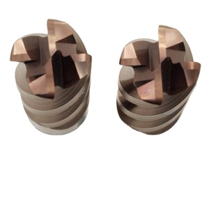 Processing 65 degree material tungsten steel round nose milling cutter, carbide milling cutter, alloy milling cutter, four-blade milling cutter