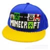 Blue hat, print