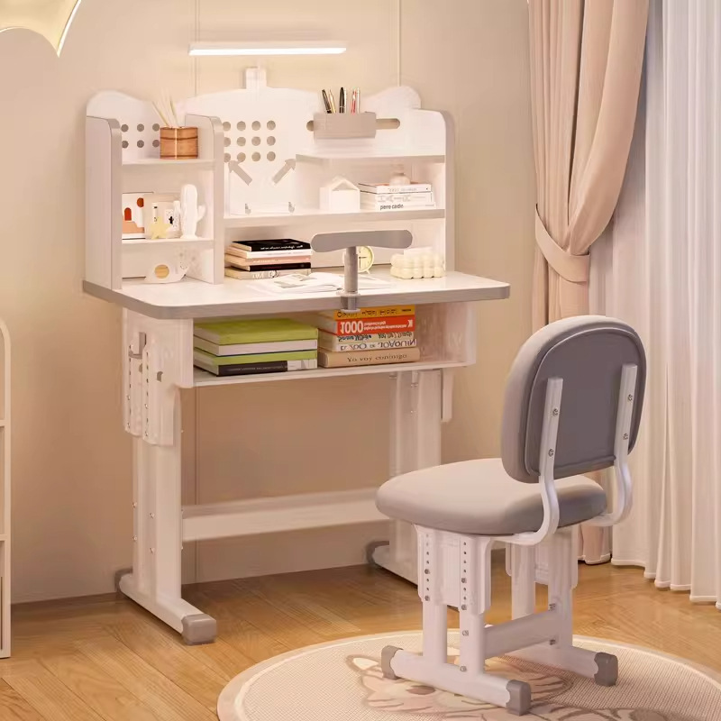 Children's Desks, Study Tables, Primary School Students' Desks and Chairs, Home-Use Adjustable Writing Desks, Factory Direct Delivery Desks and Study Chairs