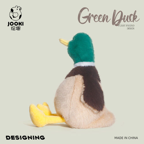 Ladom Plush Duck Stuffed Animal Duck Figurine Doll Sleeping Pillow Gift for Girls Women Ins Style