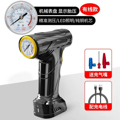 Hava nasosu pump car wireless air - mechanical-watch-wireless-lithium-battery-6000-mah