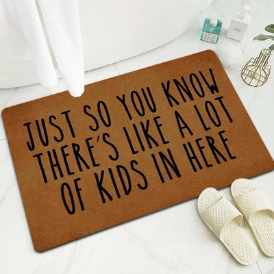 Highly Absorbent and Easy to Maintain, Avtomobil döşəmə paspasları - letter-1-4060cm-upgraded-version-of-diatom-mud