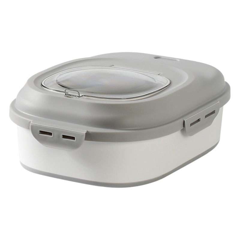 Pet Dog Food Bucket Moisture-Proof and Insect-Proof Sealed Large-Capacity Grain Storage Bucket Foldableing Rice Bucket Flour Grain Storage Bucket