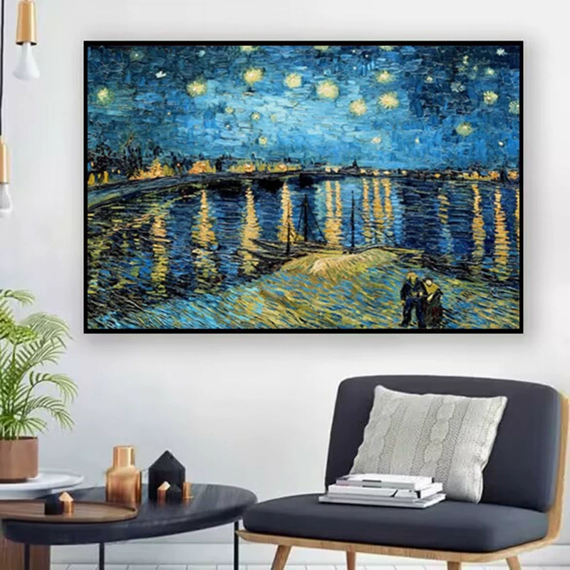 Кристальная живопись холст пейзаж — полный наборов DIY, размеры 30×40 и 40×50 см, деревянная коробка или белая рама