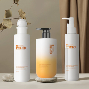 Shampoo Bottle 150/250/300ml White Body Lotion Shower Gel Sub-Bottle Pet Lotion Bottle Classy