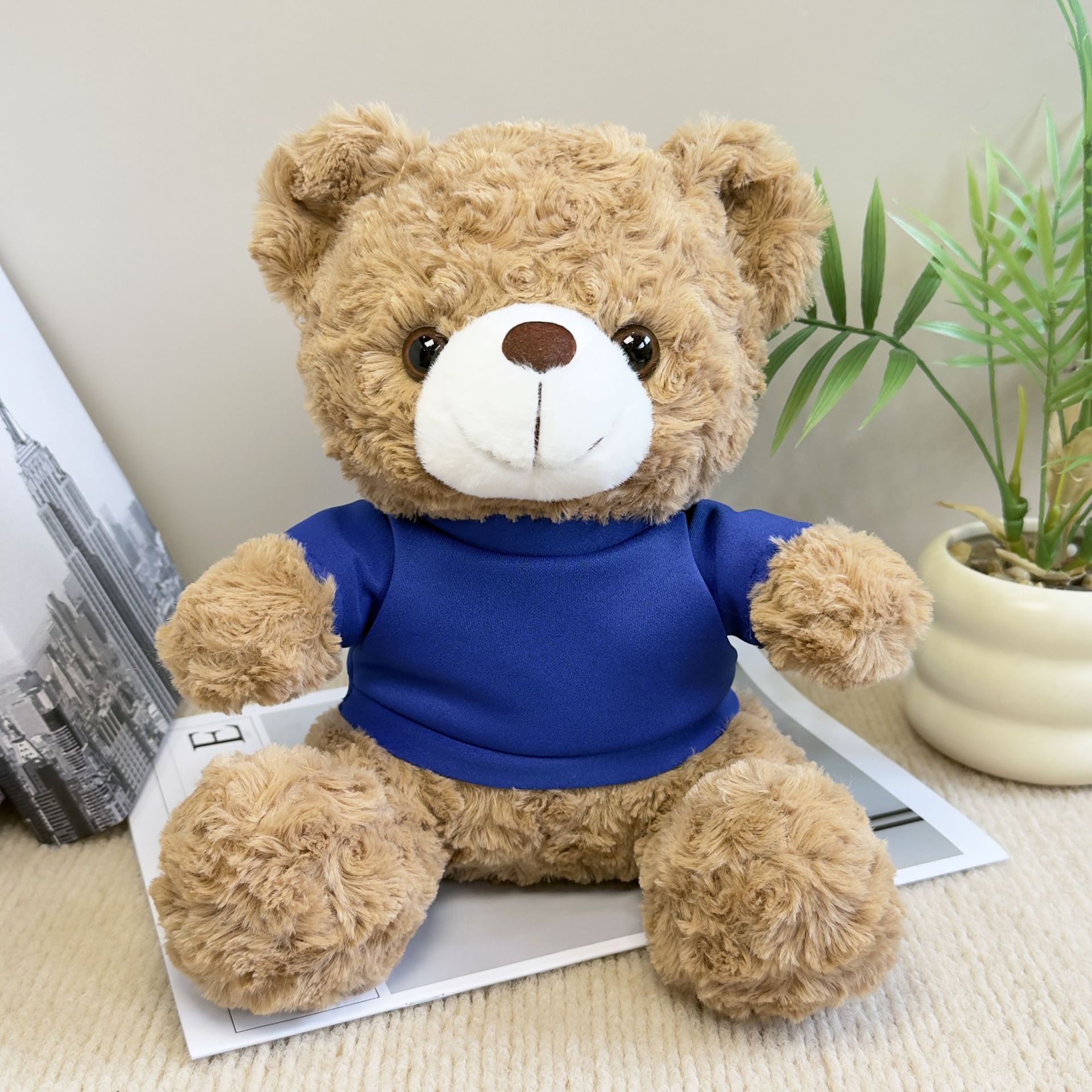 Osos de peluche abrazar osos muñecas muñecas agarrar muñecas regalo para niños impresión LOGO regalo juguetes de peluche