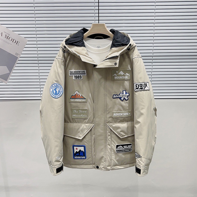 Férfi ruházat férfi téli hideg hó hegyi szabadtéri sorozat több szabványos kabát dzseki_voghion.com
