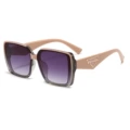 Pink Frame Gradient Gray Lens