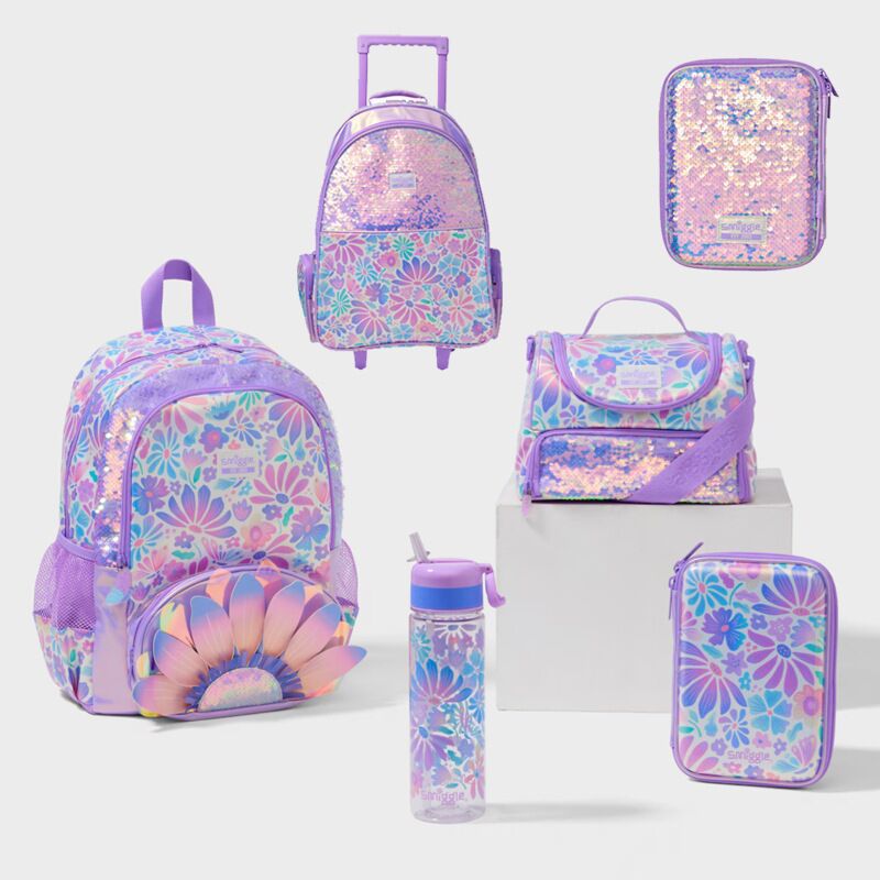 Smiggle Uşaq Məktəb Çantası, Böyük Tutumlu, Yumşaq Kürək