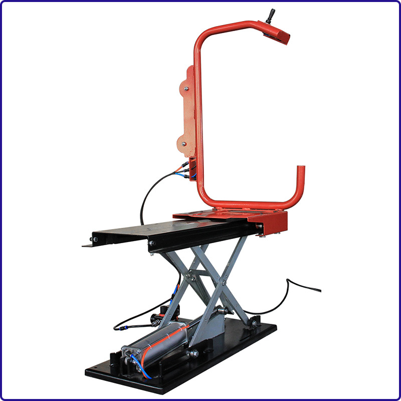 Máquina de equilibrio ascensor neumático de coche soporte neumático automático superior neumático ascensor cambiador de neumáticos ascensor coche auto equipo de protección