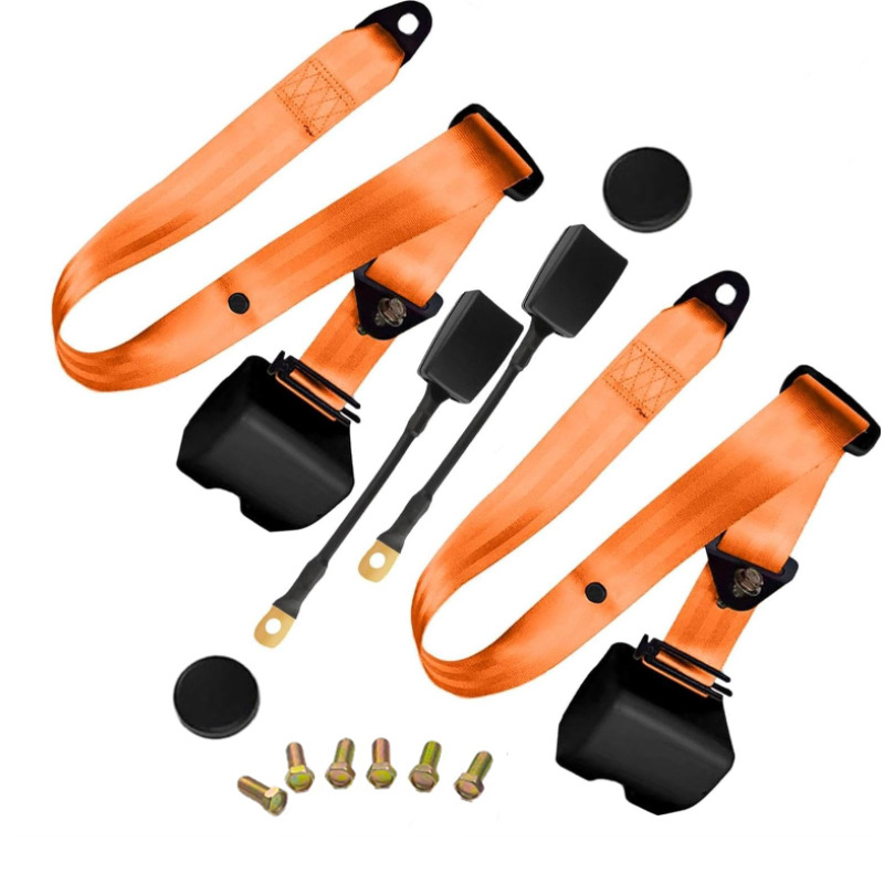Cross-Border Hot-Selling Automatic Retractable Three-Point Safety Belt for Buses, Trucks, and Passenger Vehicles, Front and Rear Diagonal Shoulder Type with Emergency Lock
