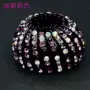 中号舞蹈渐变色塑料抓夹