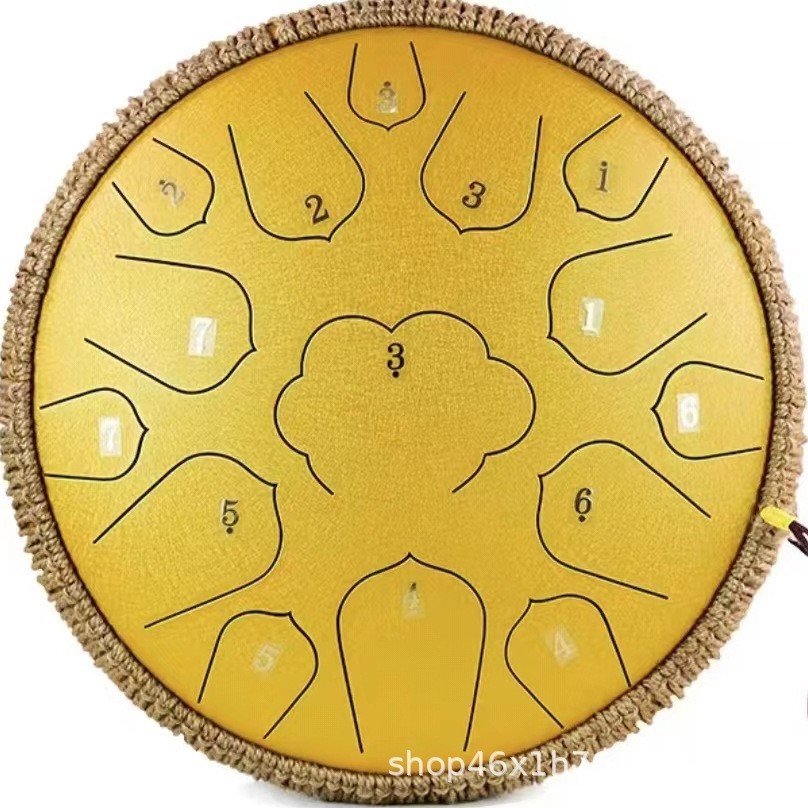 [14-inch 15-tone] Gilt gold-Xiangyun style
