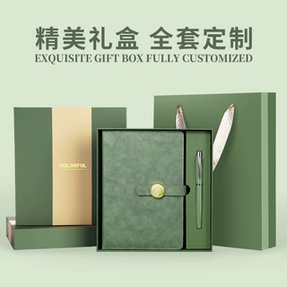 2026年新款高档笔记本礼盒可印logo公司广告礼品商务办公活动套装