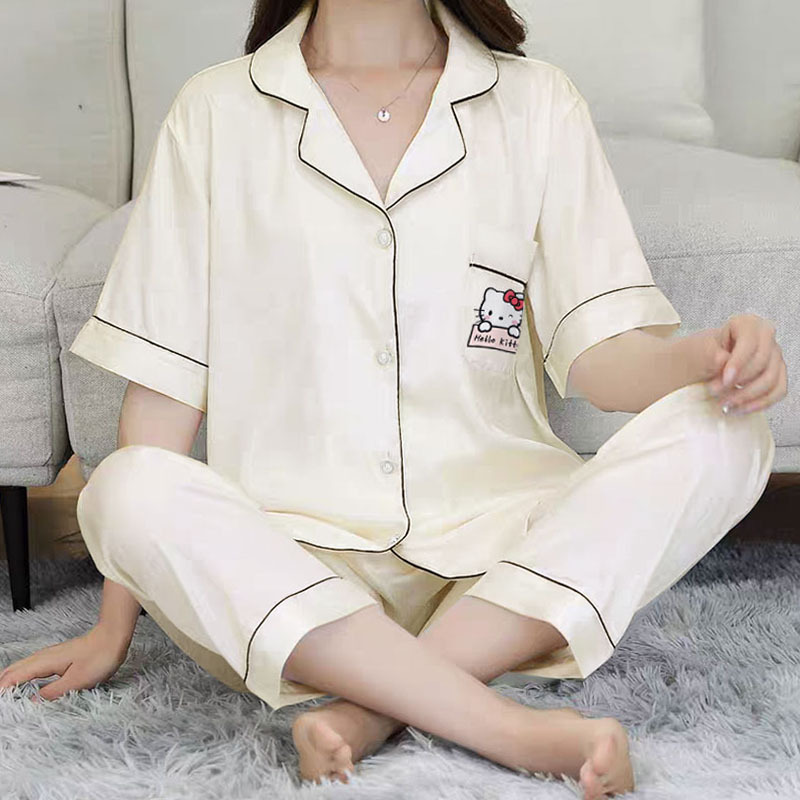 D.M-191 Short-long milk Huang Kaiti cat cardigan