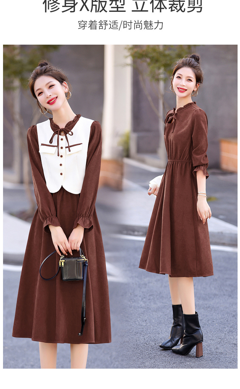 casual dress with vest Women Long Sleeve 2Pc Set Knee Length Dress Two Pieces Set perforated dress shoes Normal washing 2 ZAPAKA Women Sky Blue Black vest Apparel Size:XL