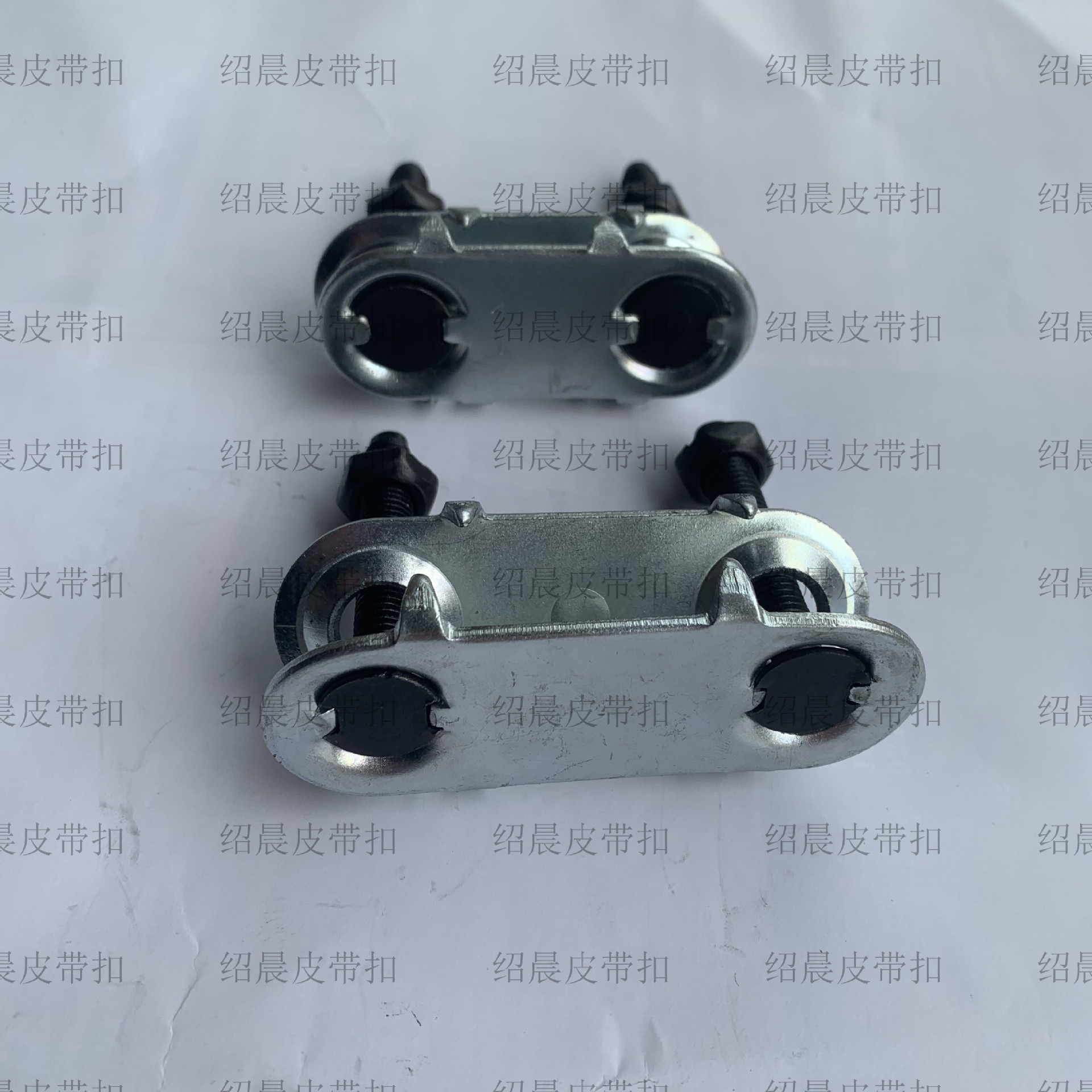 2.5寸工业输送带修补扣  双丝镀锌片黑色螺栓开槽螺母 配套工具