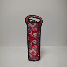 源头工厂定制潜水料红酒瓶套 单支抗摔红酒香槟瓶方形保护套保温