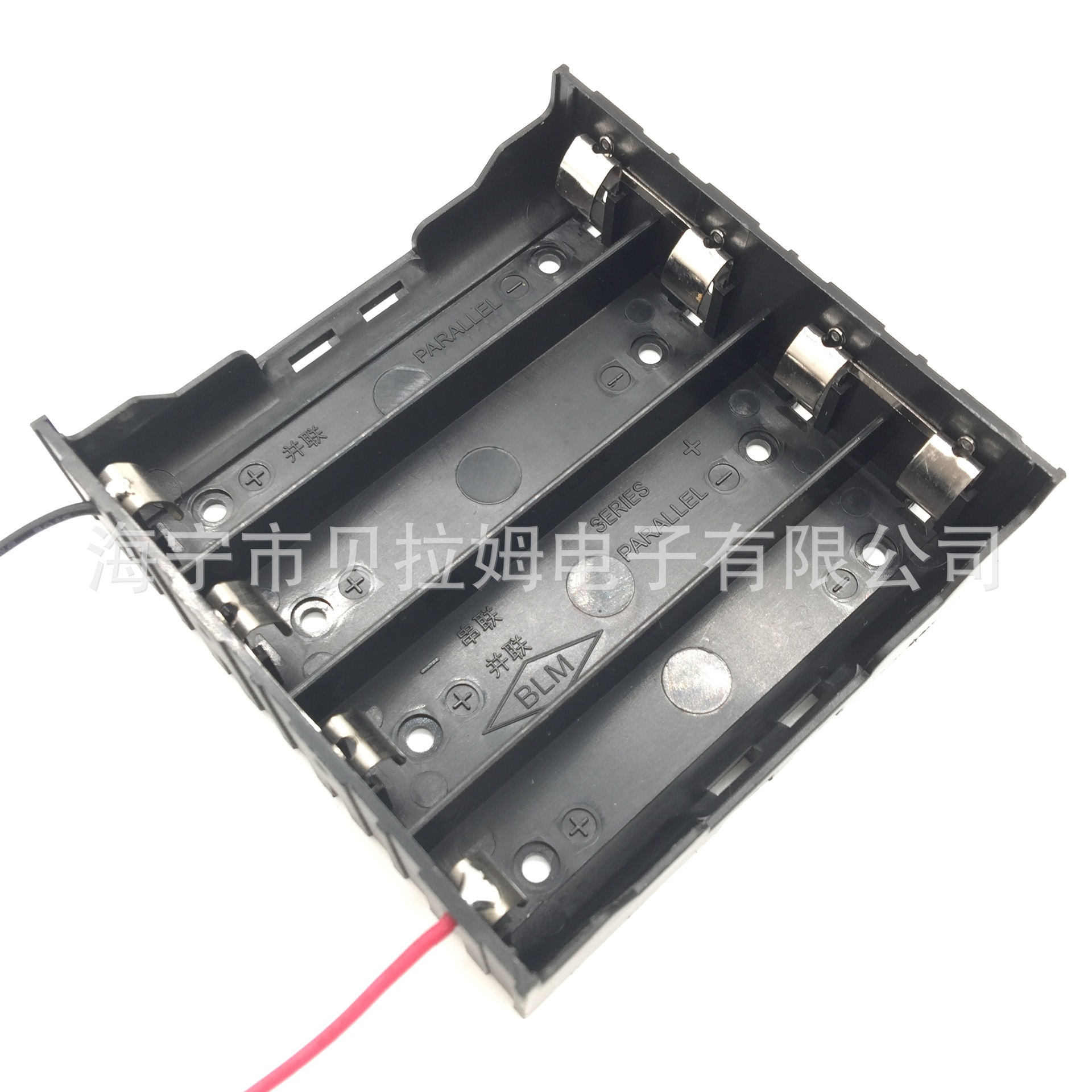 原厂高品质18650四节4节“串联”14.8V带导线 电池盒