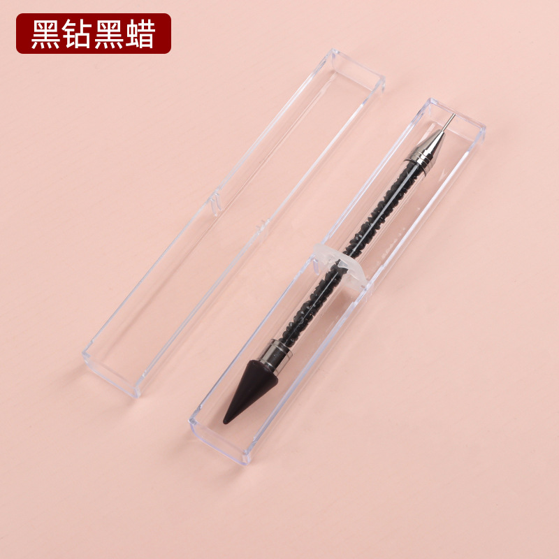 FUENTE Taladro de uñas de fábrica crayón de cera viene con taladro de punto pegajoso taladro de descarga taladro de succión pluma Punta de grano pluma herramienta de joyería
