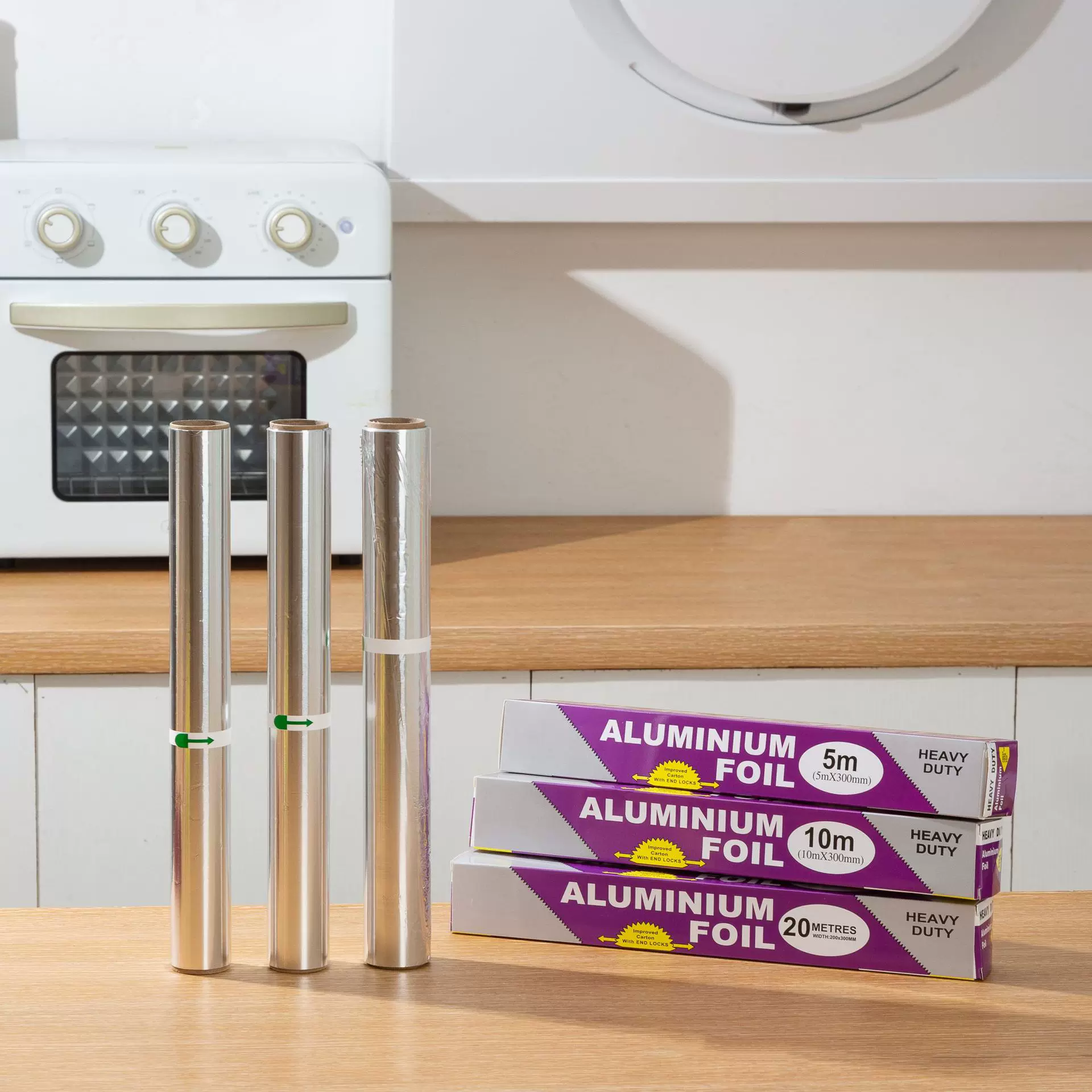 加厚锡纸食品级加厚烧烤锡箔纸家用空气炸锅烤箱铝箔纸一次性烘焙