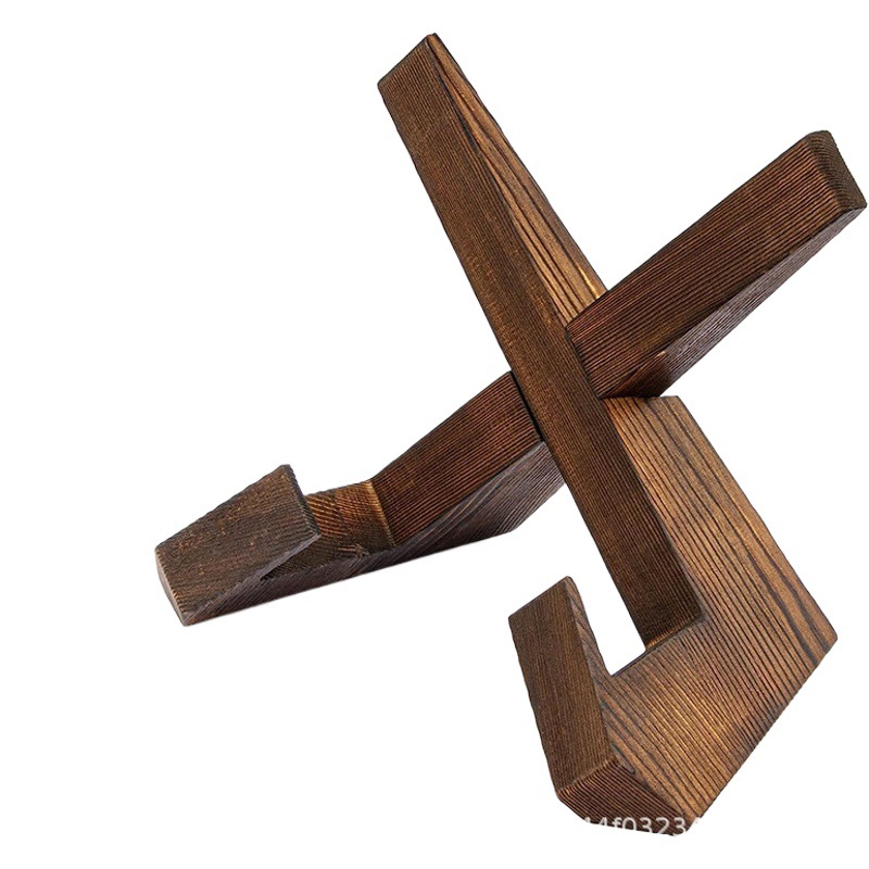 家庭用怠け者料理棚読書棚実木レコード収納展示棚iPad木製怠け者スタンド