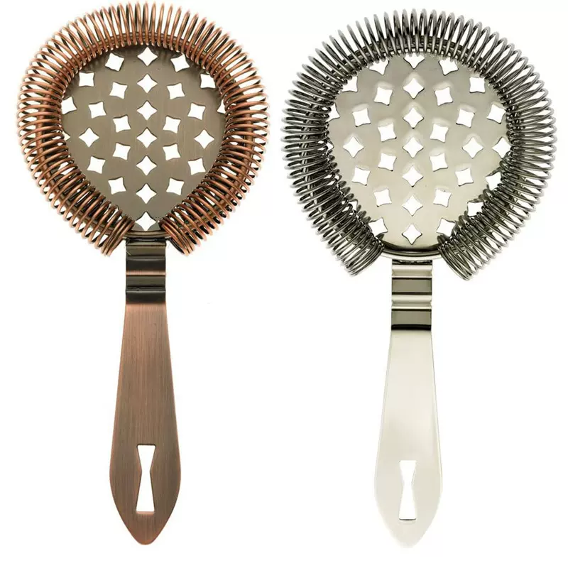 不锈钢滤冰器滤冰器隔冰器滤酒器档冰器调酒工具酒吧用品批发